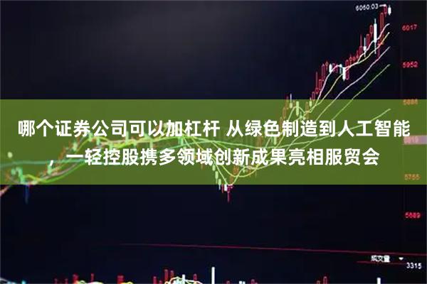 哪个证券公司可以加杠杆 从绿色制造到人工智能，一轻控股携多领域创新成果亮相服贸会